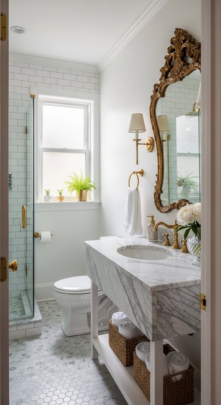 marble and gilded elegance