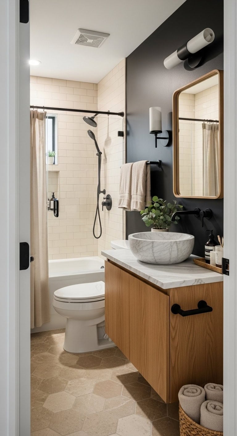 matte black contrast