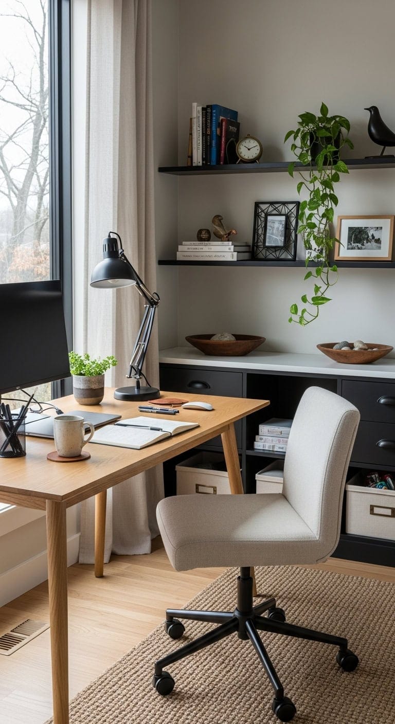 matte black sophistication