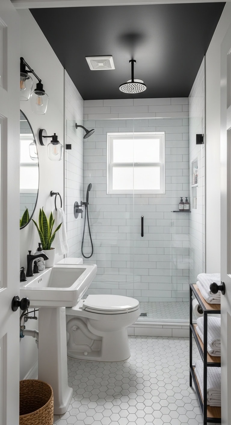 matte black spa statement