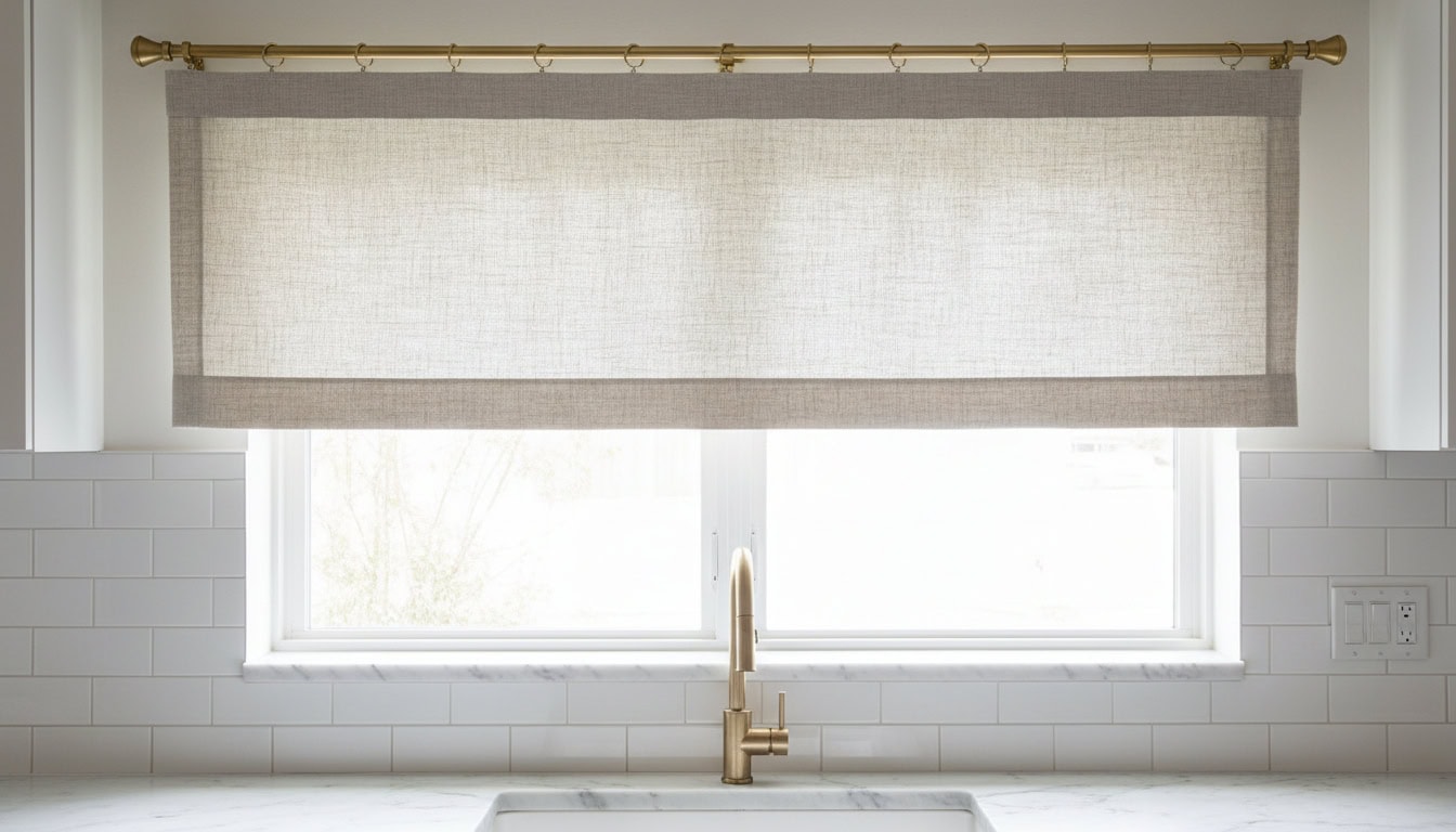 measure light fabric mounting