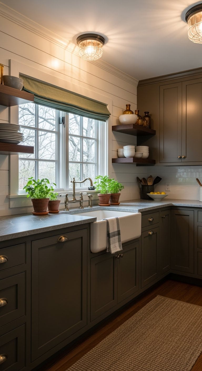 moody craftsman umber sage