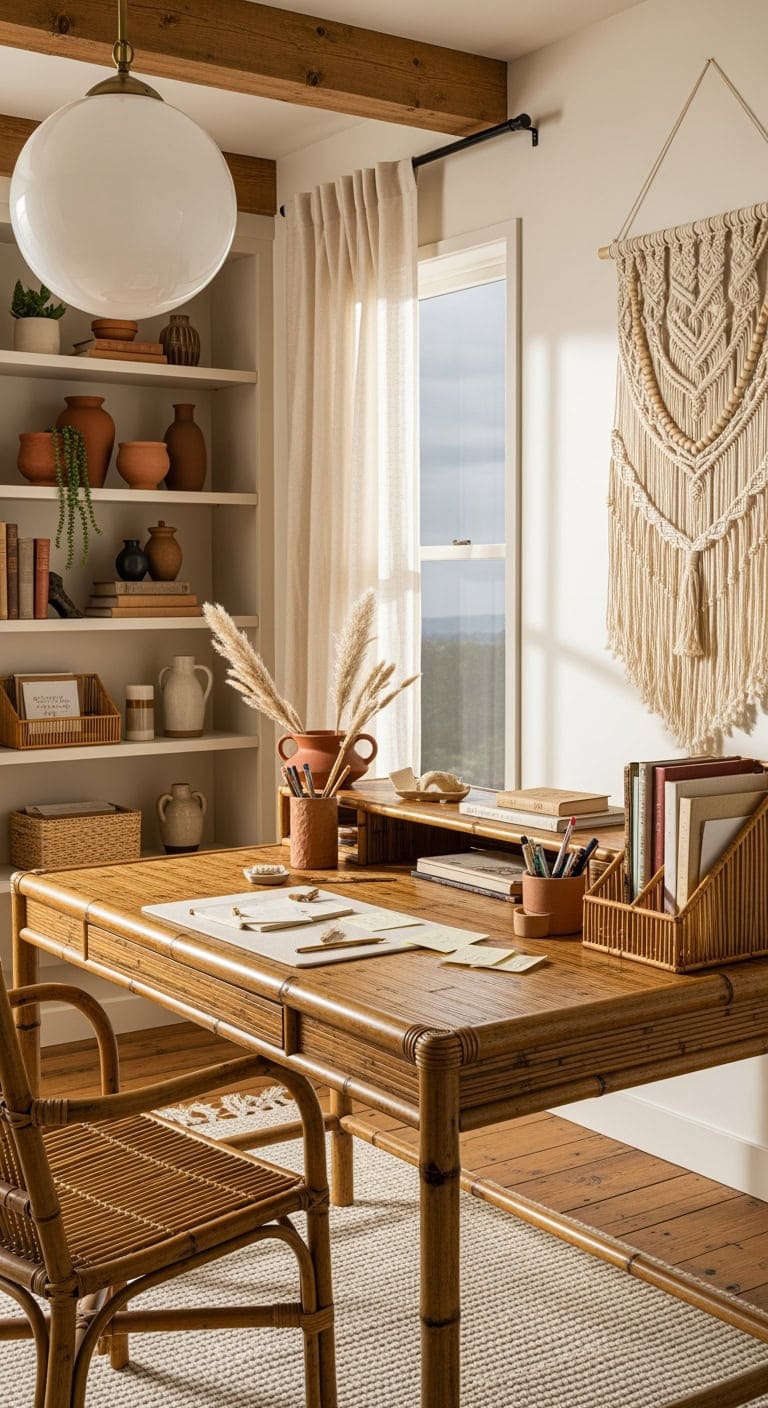 opal glow bamboo boho sanctuary