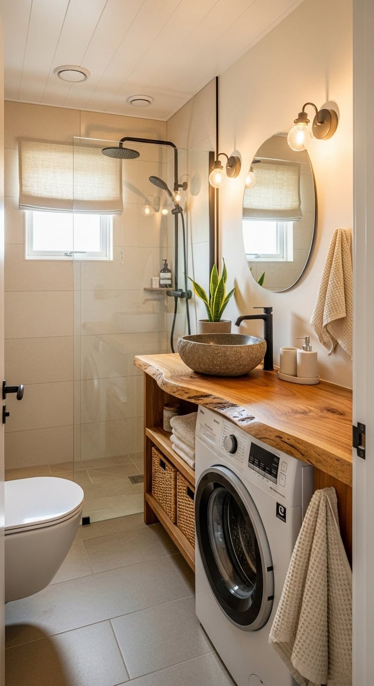 organic modern compact laundry