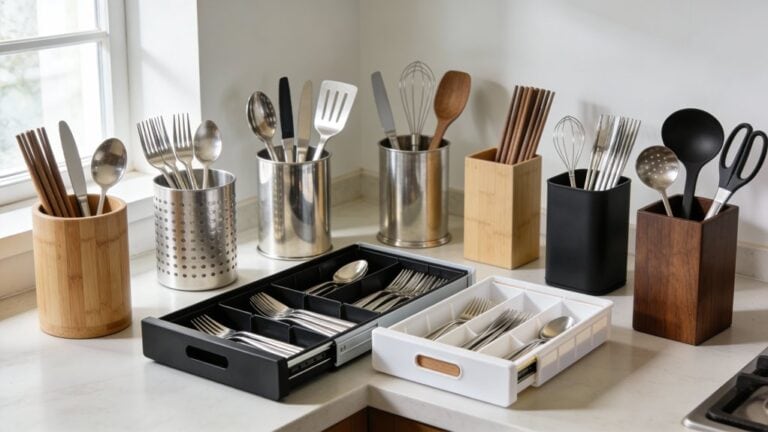 organized drawer utensil storage