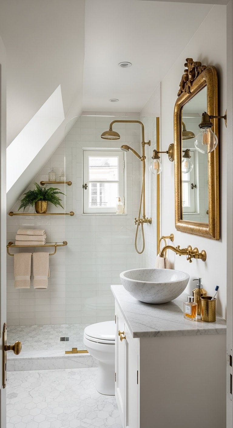 parisian elegance in gilded accents