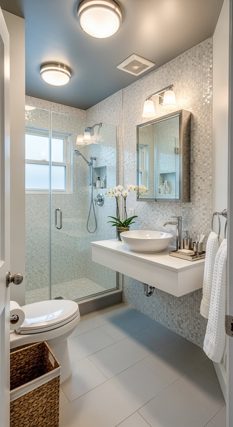 pearl white flush mount fixtures
