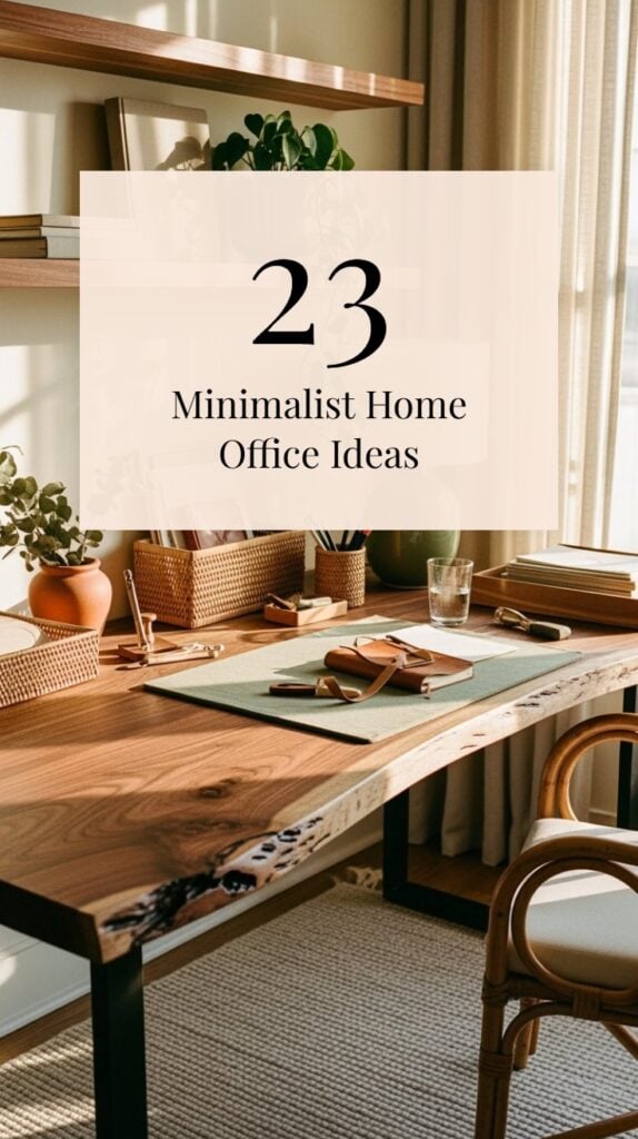 23 Minimalist Home Office Ideas | Simple & Focused