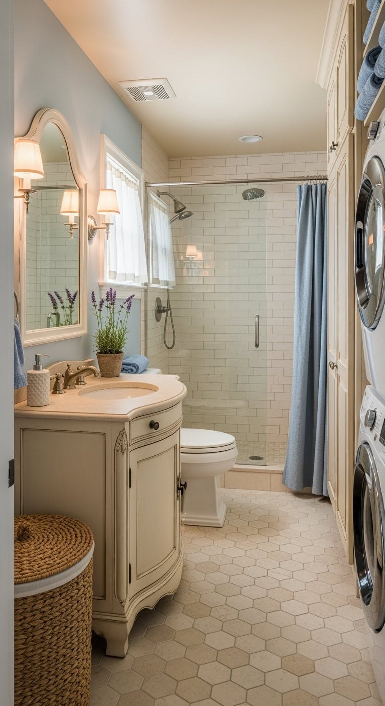 powder blue french country combo
