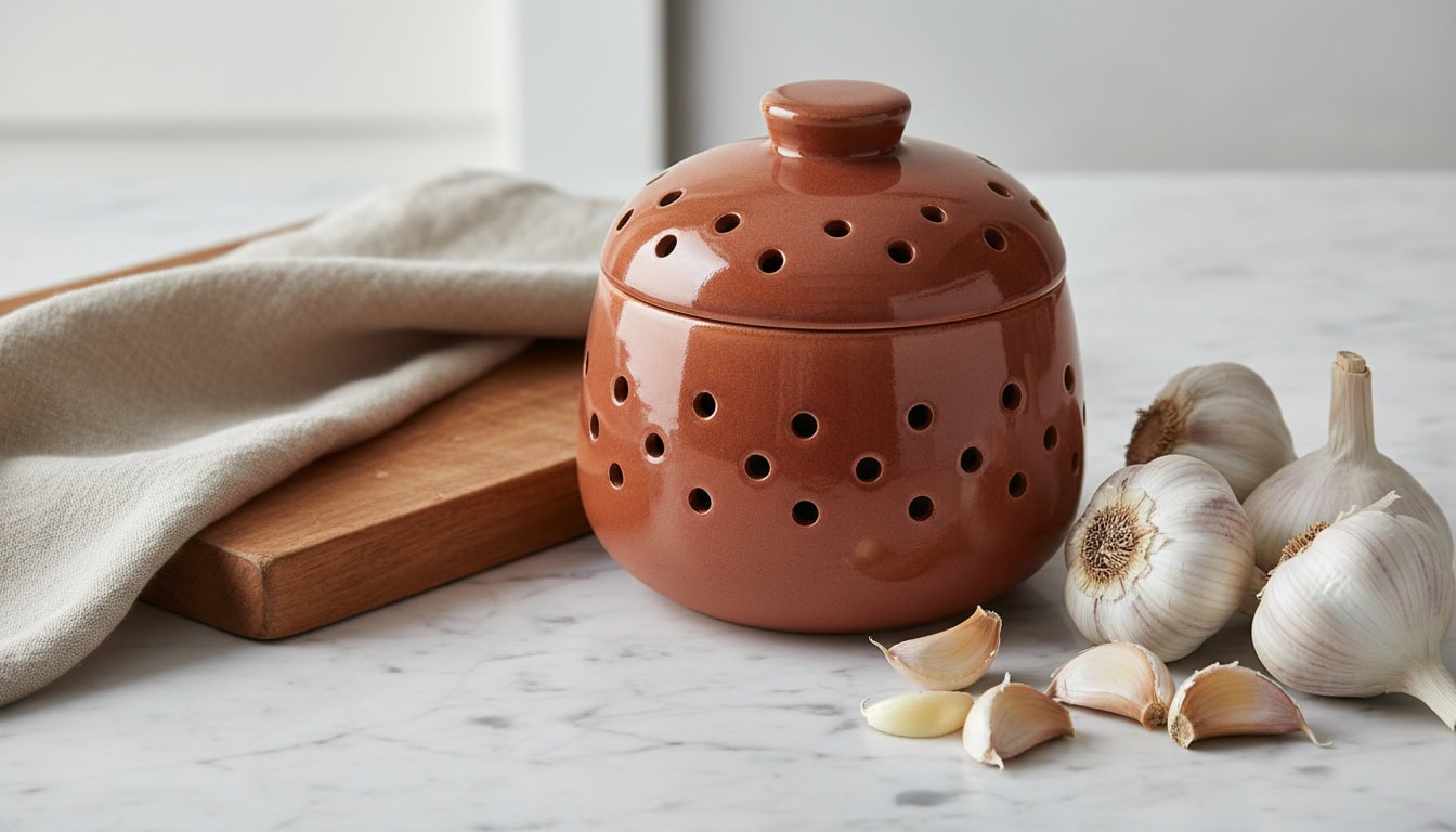 preserving garlic freshness through right features