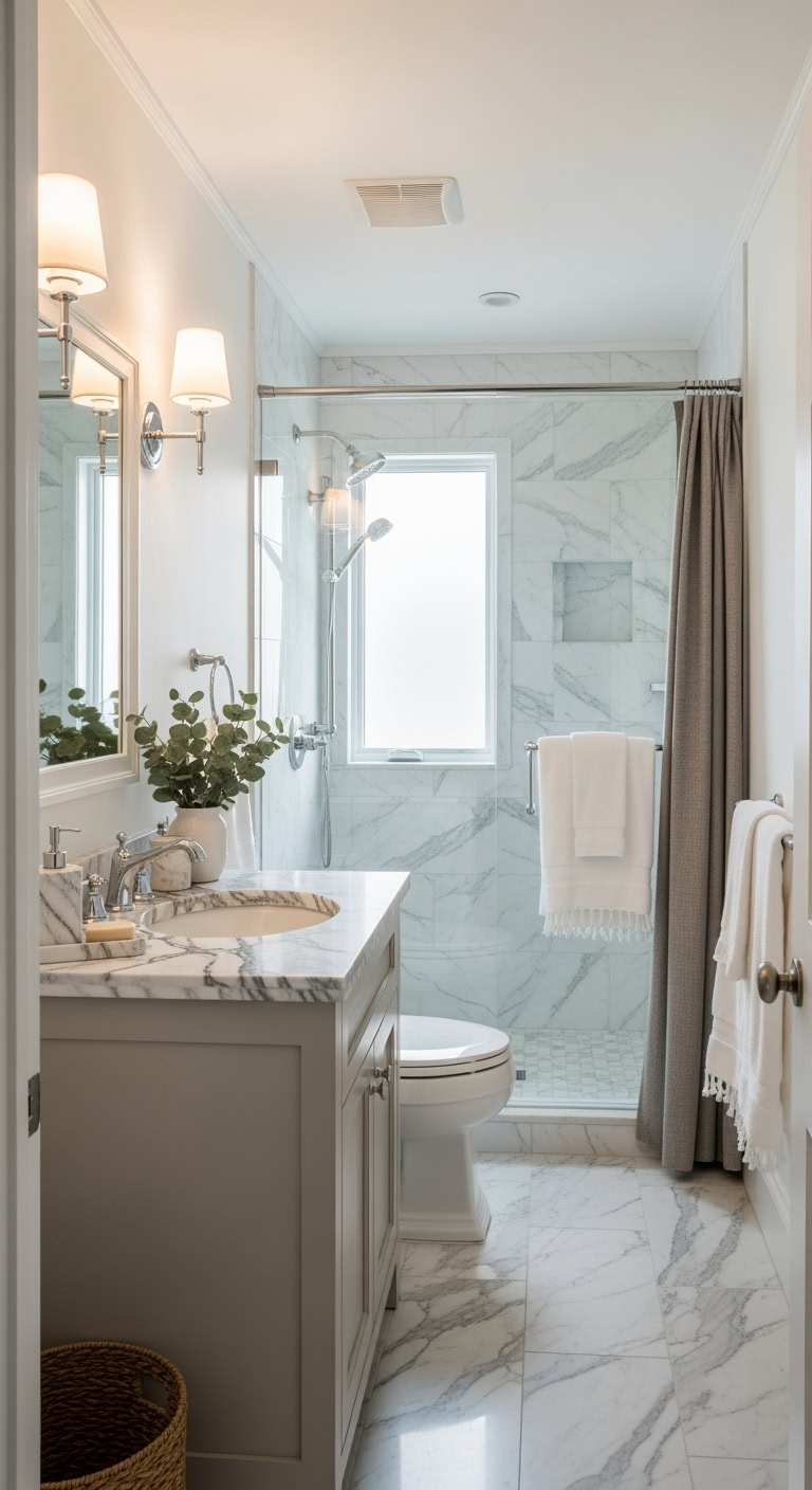 pristine white taupe luxury