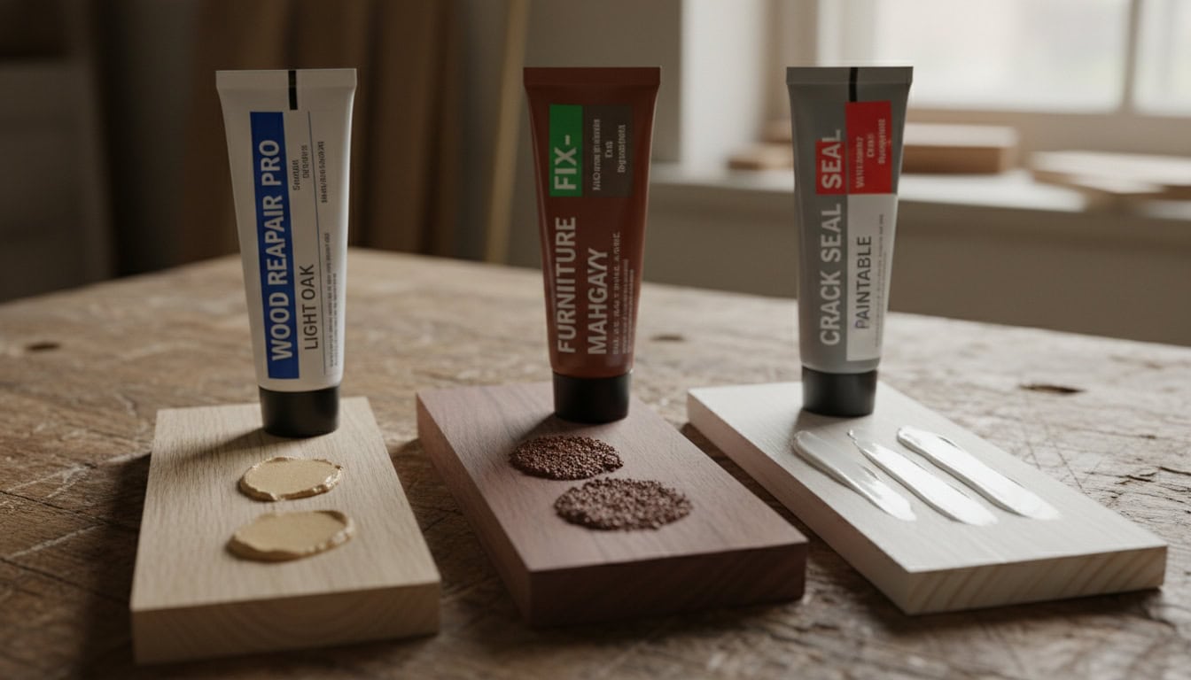 project specific wood filler selection