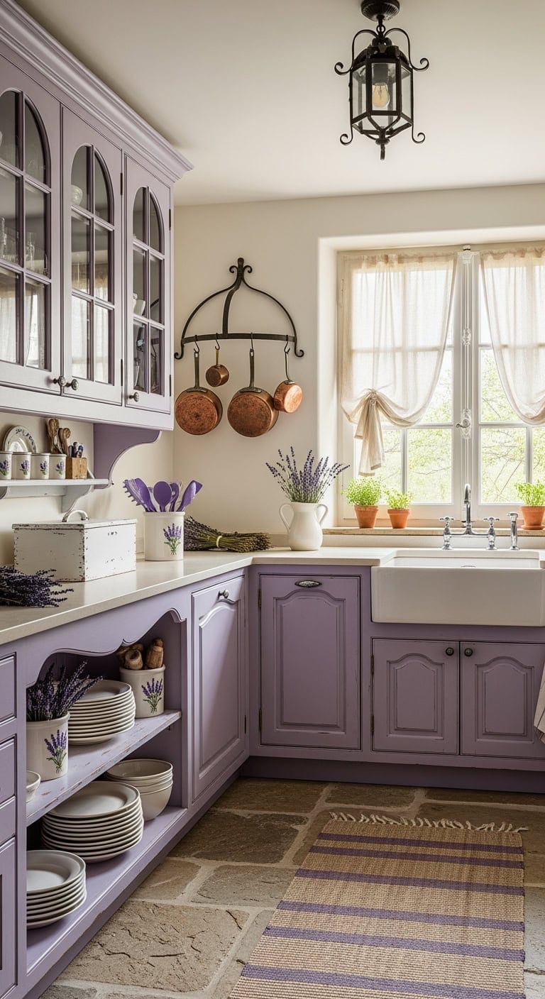 proven al lavender cream kitchen