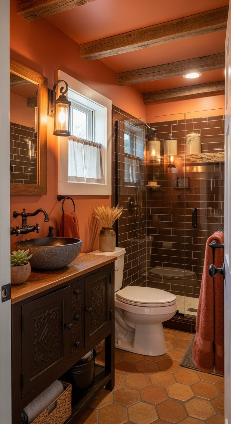 pumpkin and chocolate pioneer bath