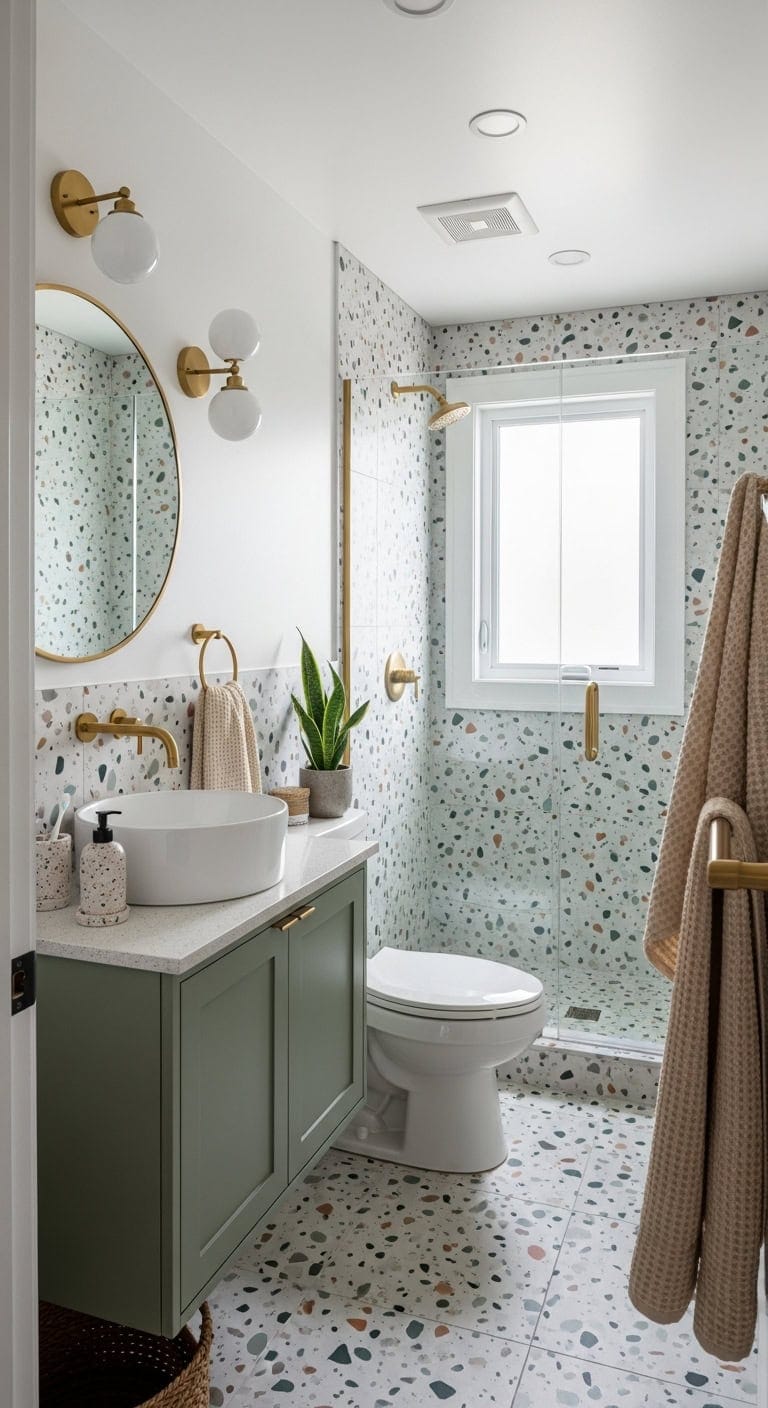 retro terrazzo charm revival