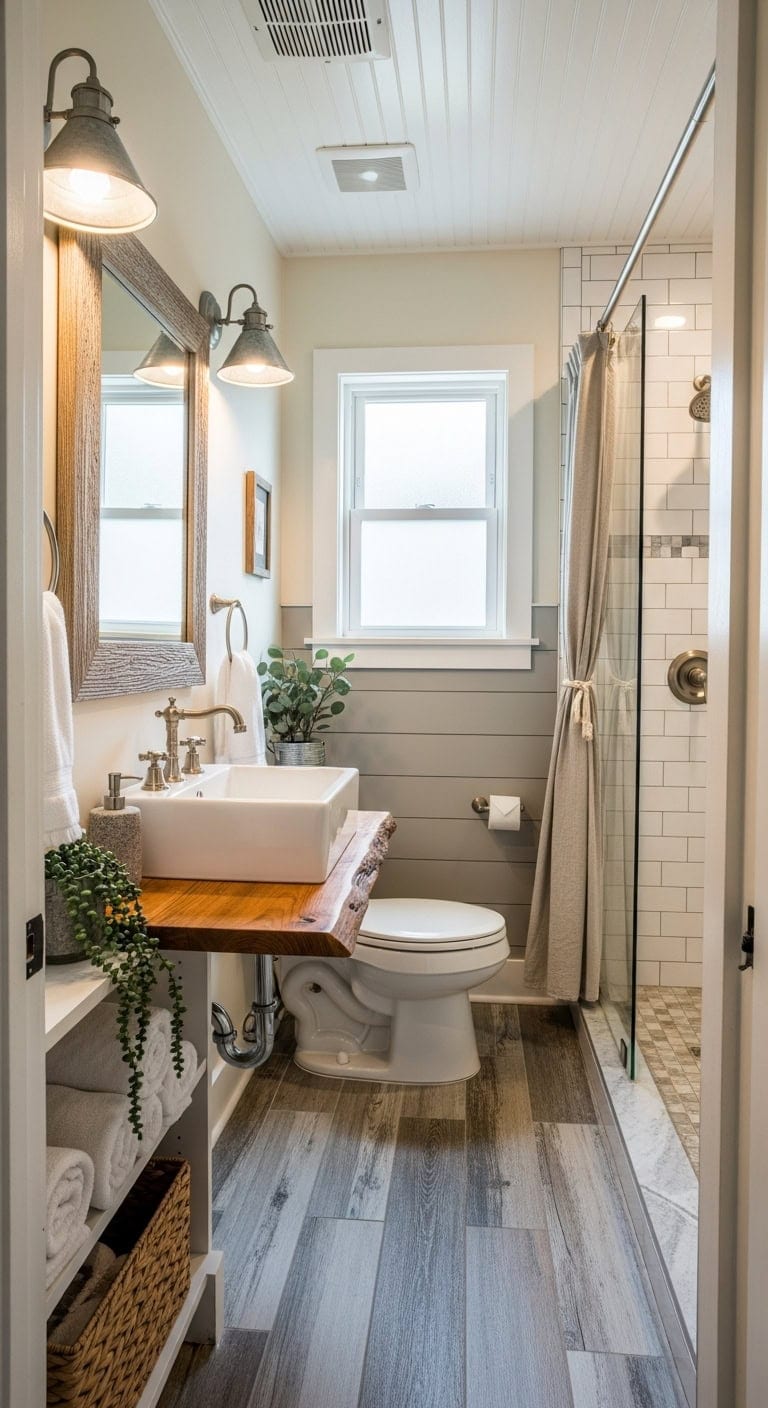 rustic charm space saving style