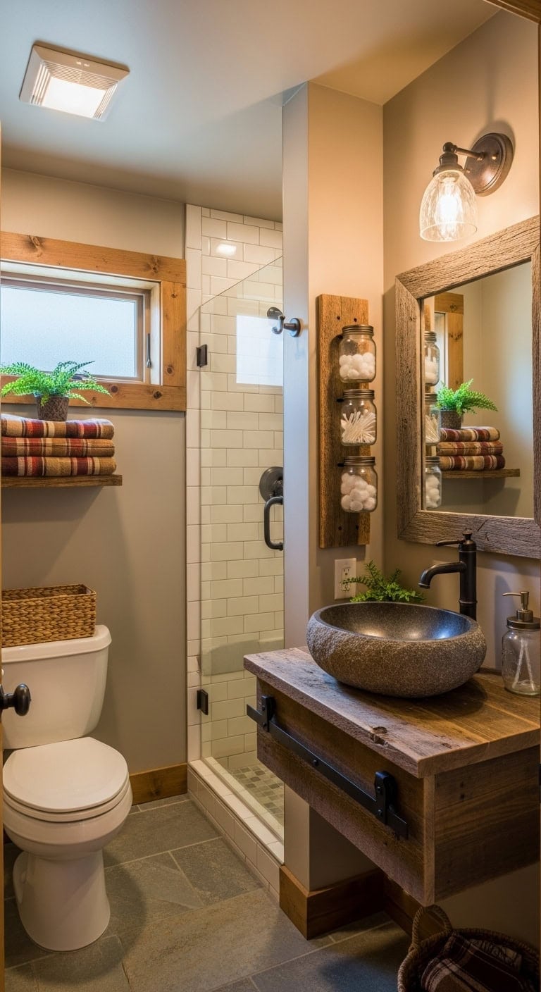 rustic lodge charm