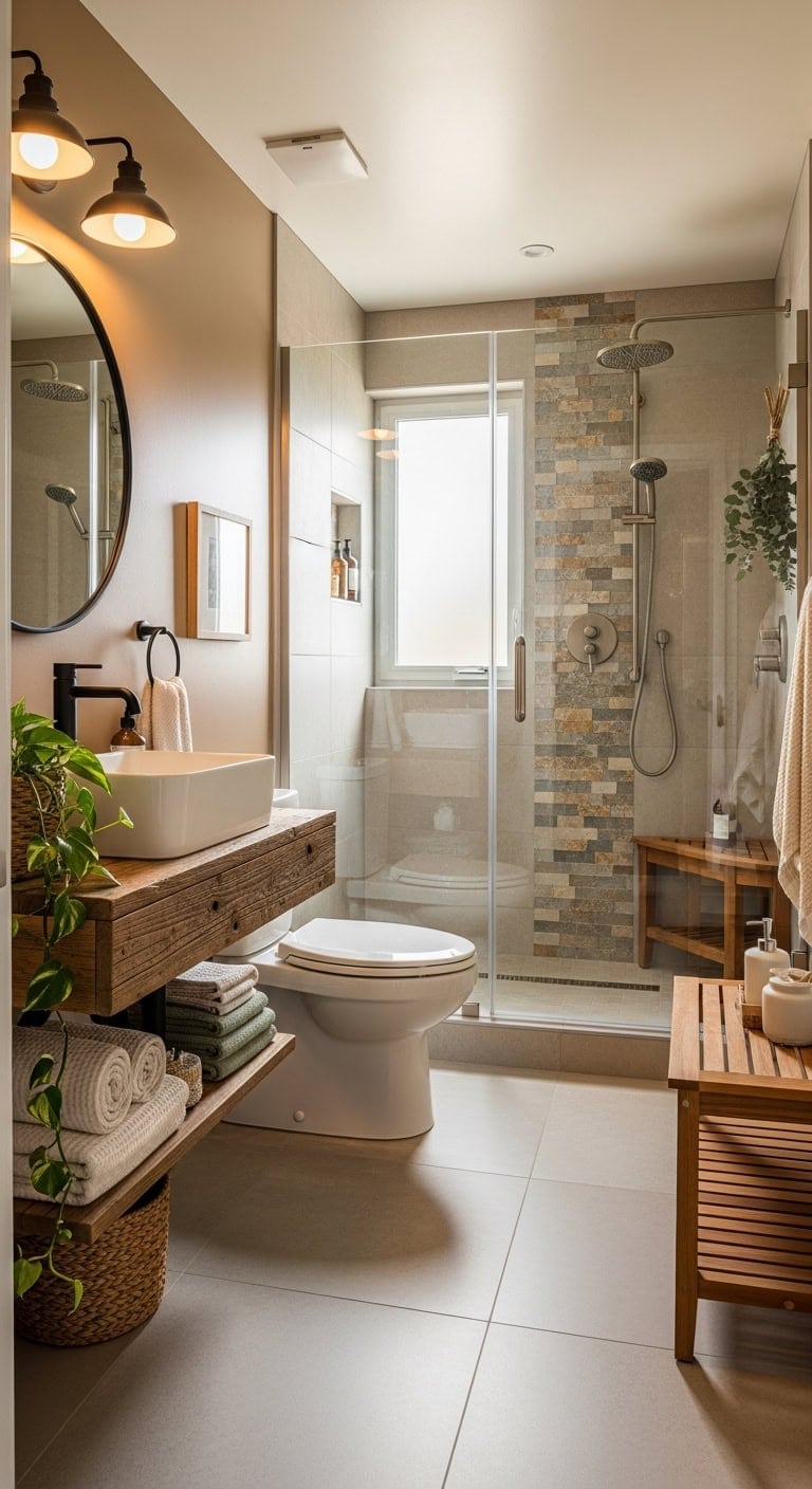 rustic modern seamless design