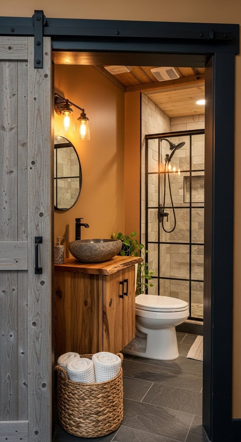 rustic space saving sanctuary