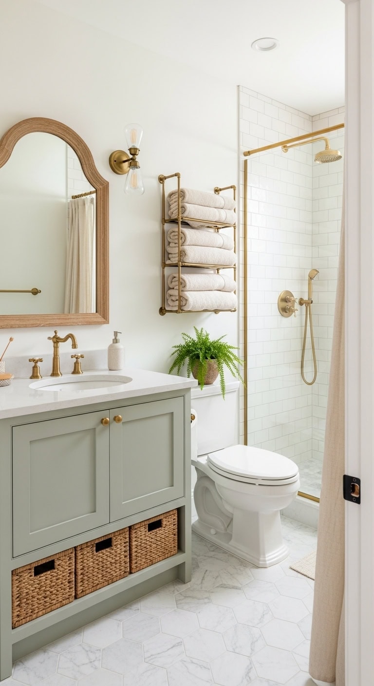 sage green cottage charm