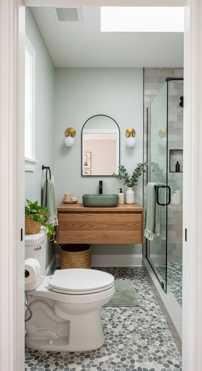 sage green organic modern