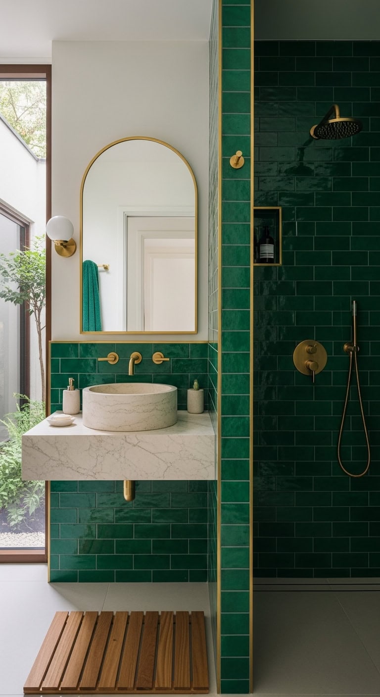 sage to emerald elegance