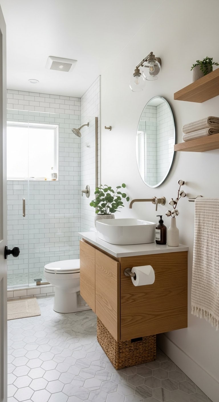 scandinavian minimalism with warmth