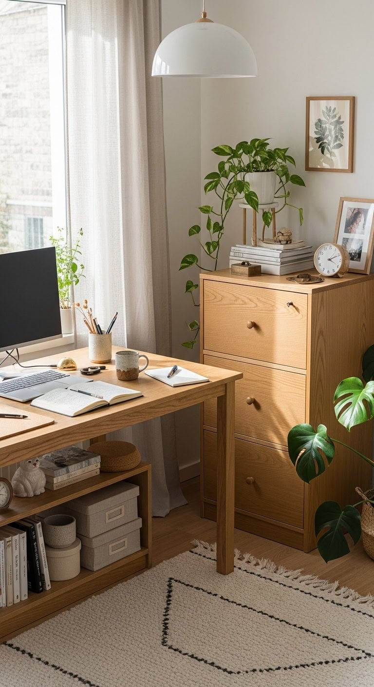 scandinavian oak document harmony