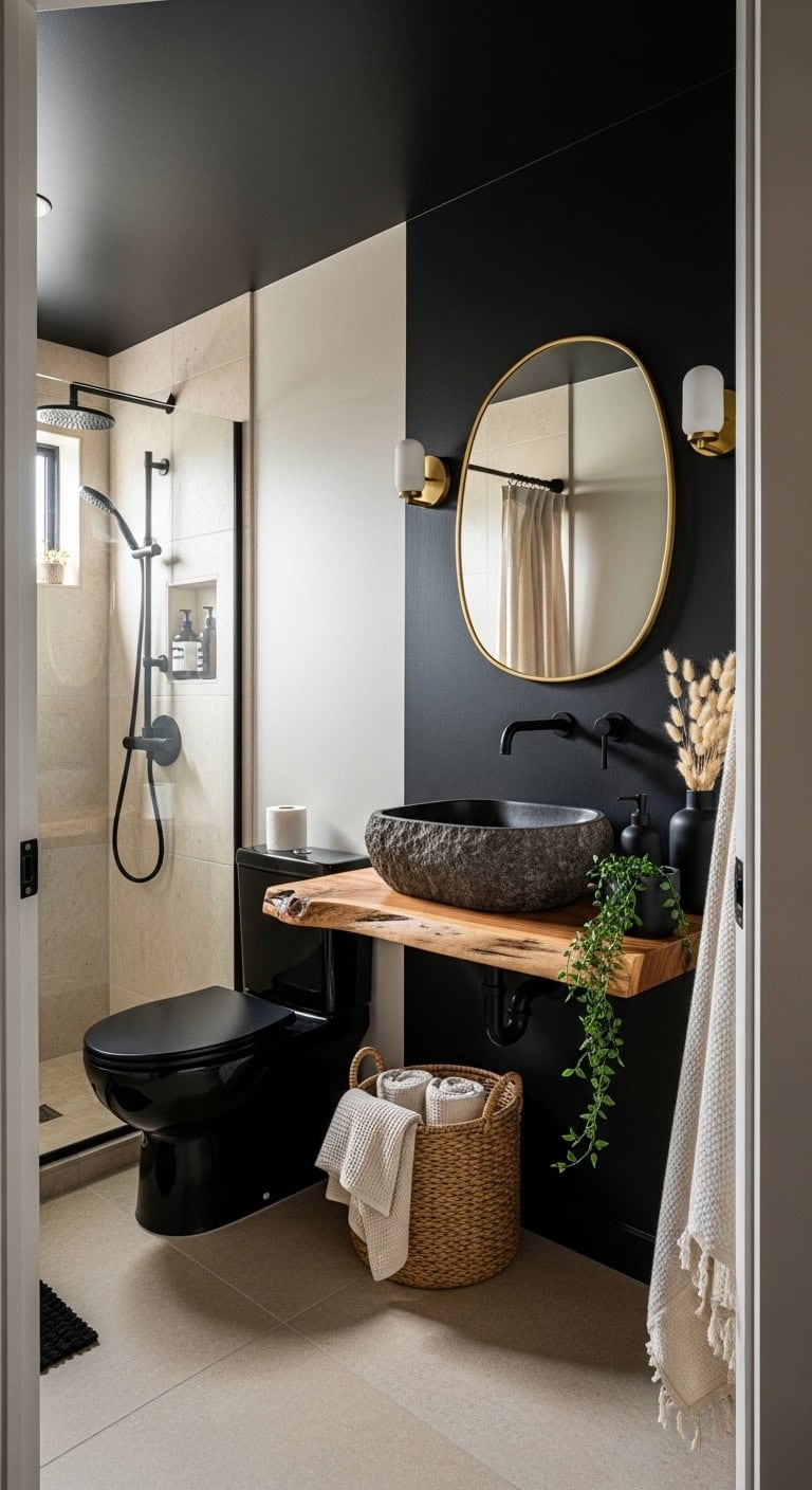 sculptural stone spa retreat