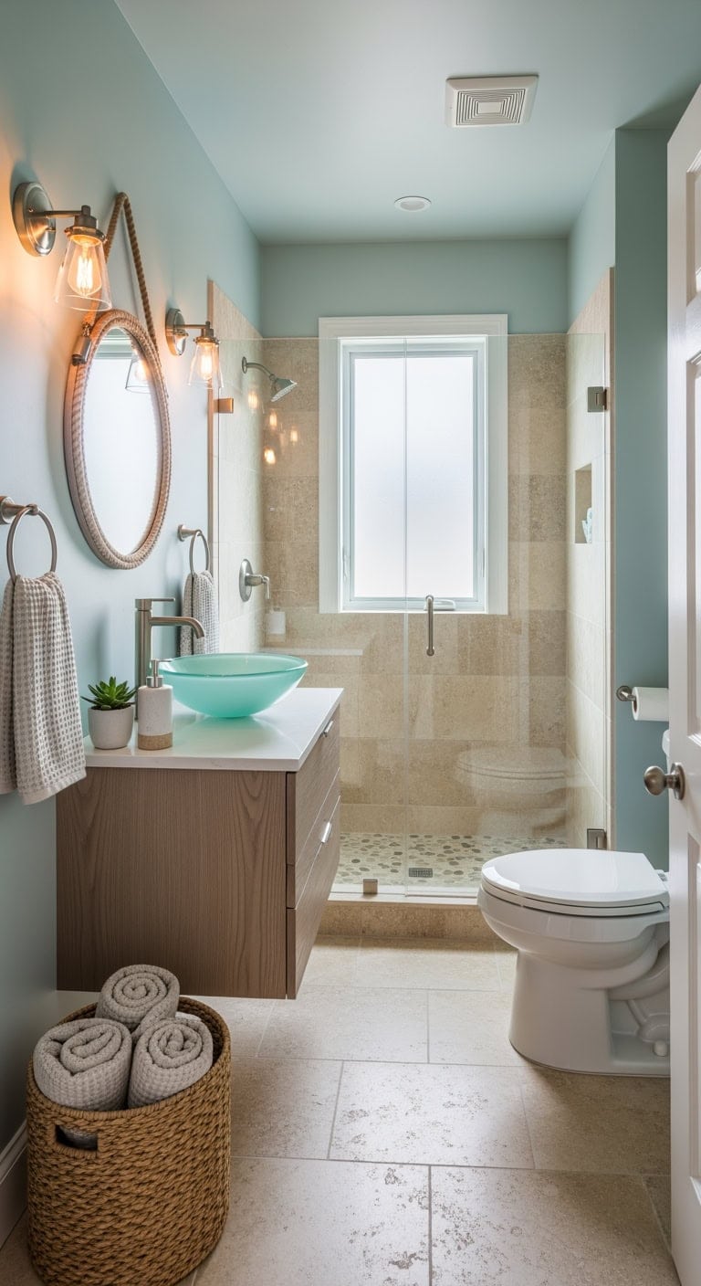 sea glass driftwood coastal serenity