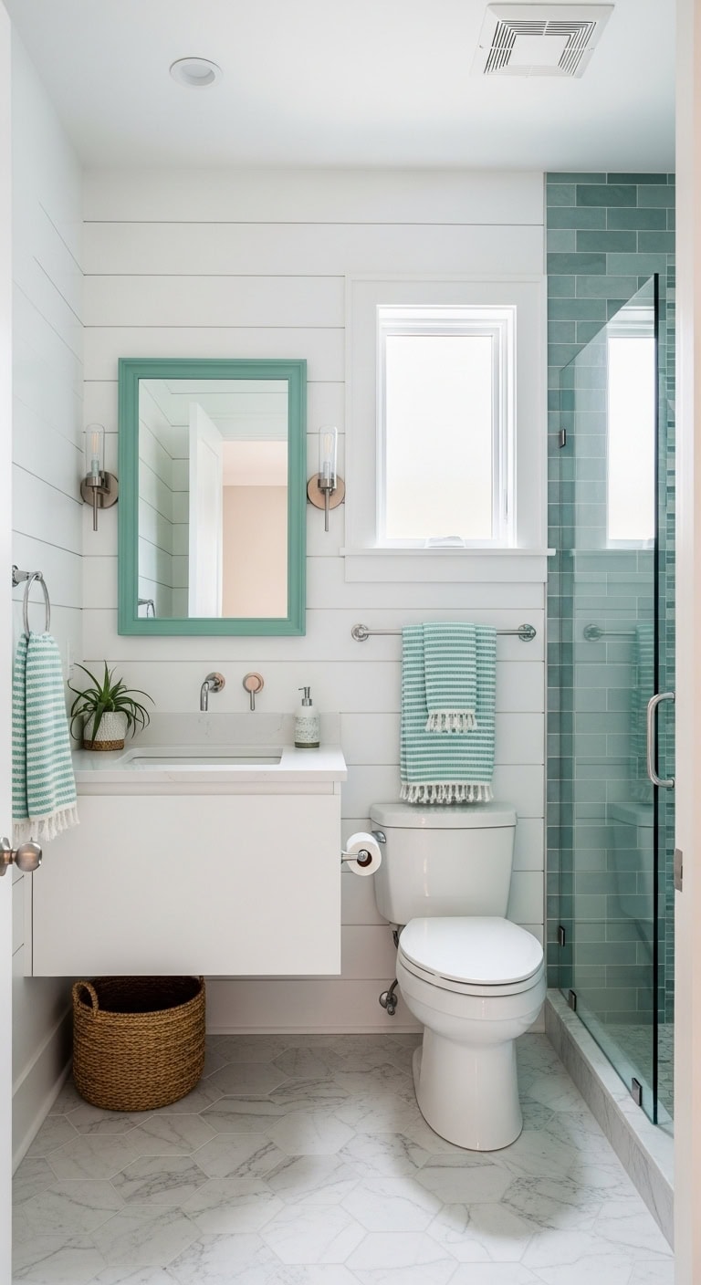 seafoam serenity sleek simplicity