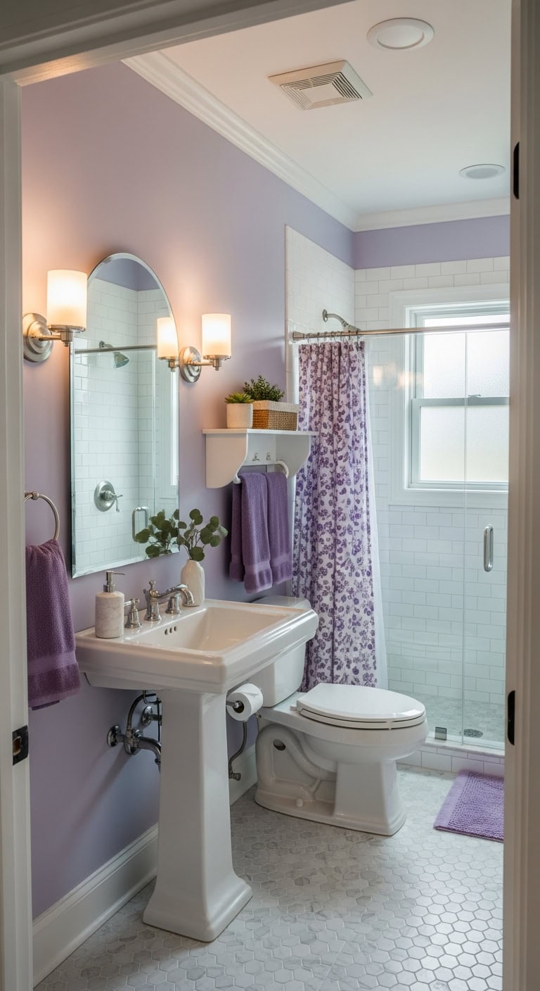 serene lavender retreat aesthetic