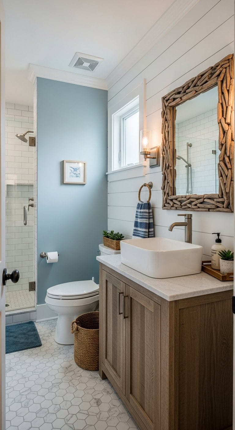 shiplap serenity by the lake