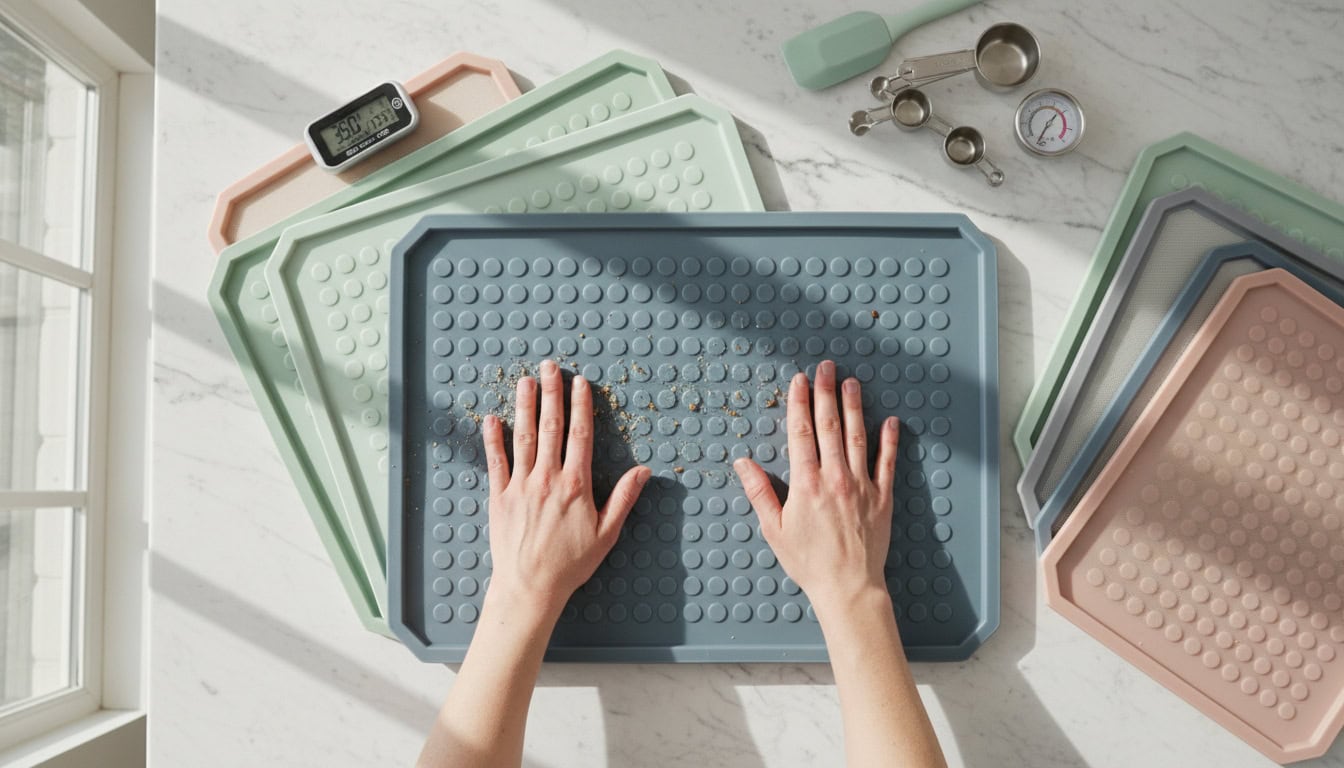 size temperature thickness non stick quality