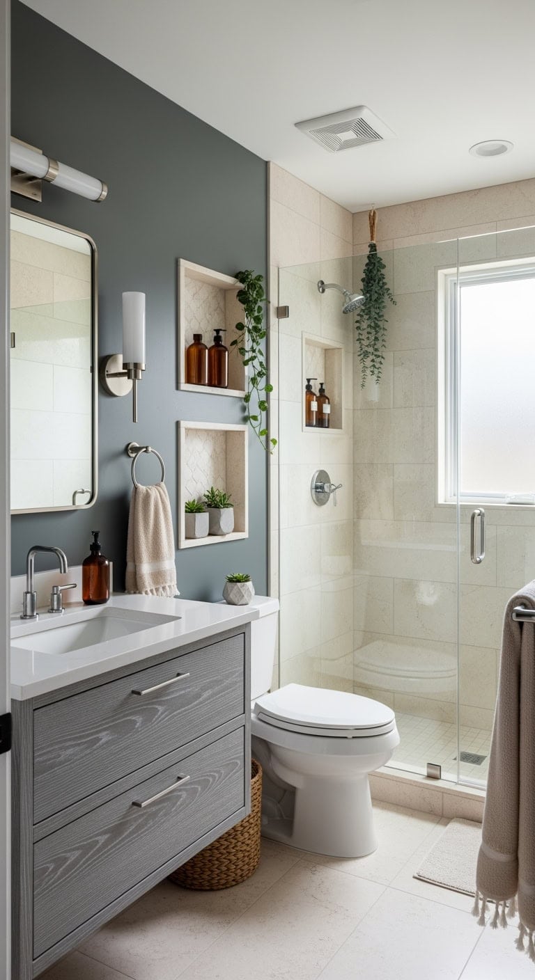 slate gray ivory niche