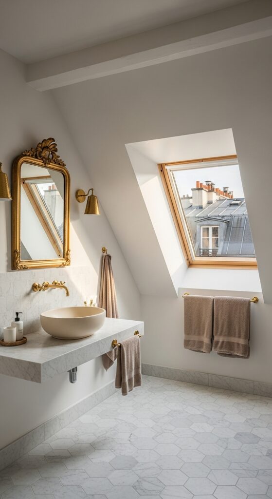 23 Small Sloped Ceiling Attic Bathroom Ideas That Turn Awkward Into Amazing