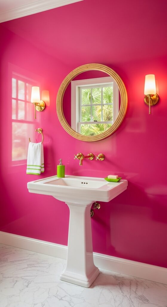 23 Small Colorful Bathroom Ideas That Prove Size Doesn’t Limit Style