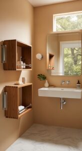 23 Small Bathroom Shelf Ideas | Organized & Beautiful