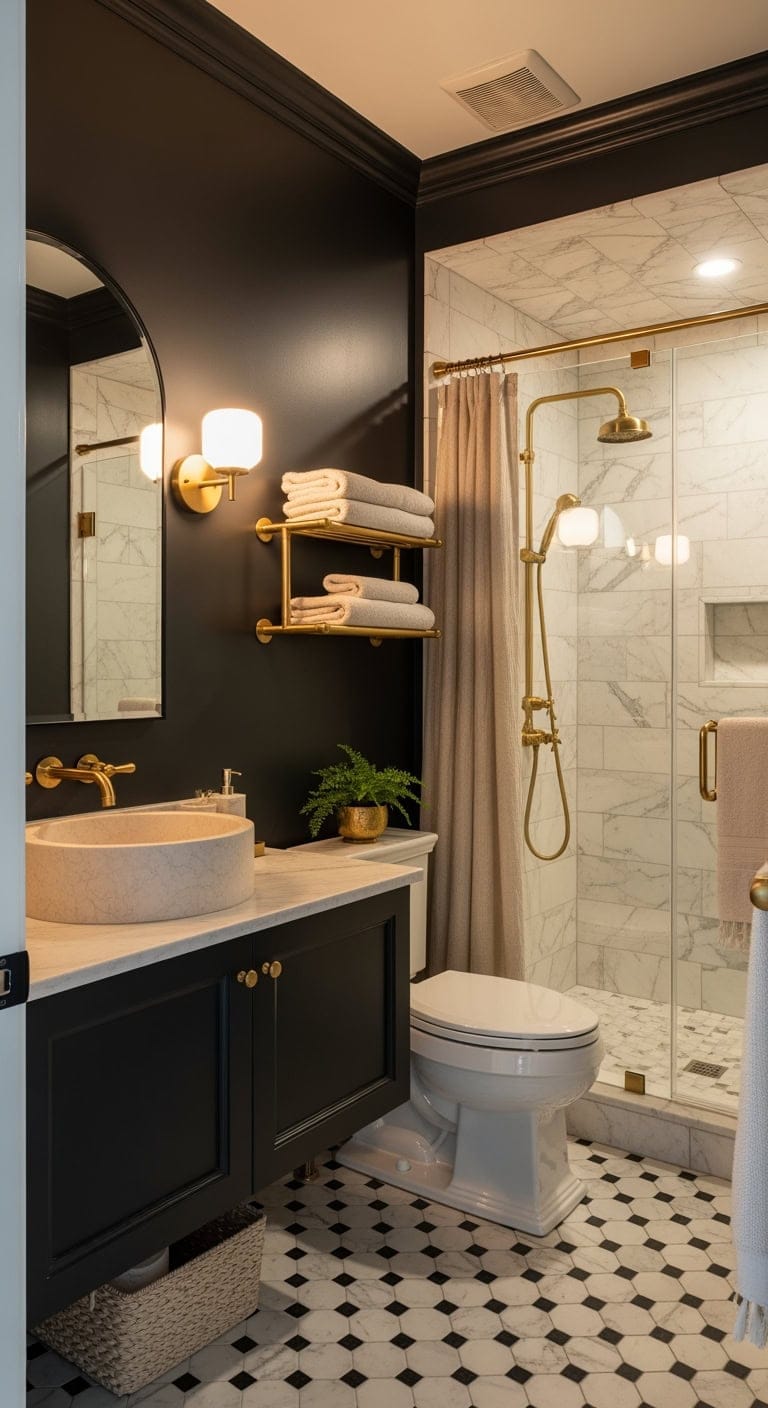 soft black parisian ivory glam