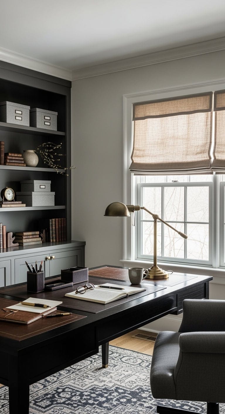 soft mushroom charcoal elegance