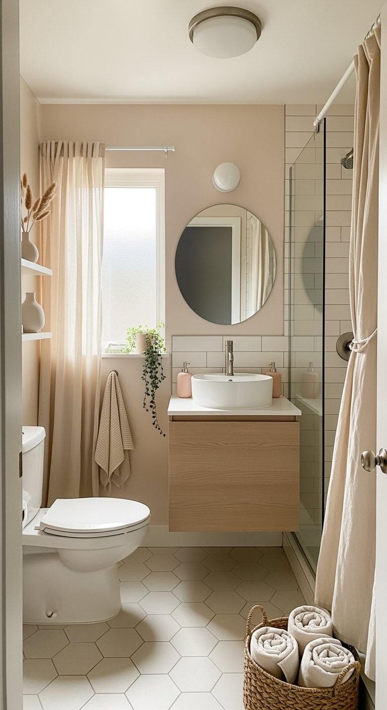 soft scandinavian blush retreat