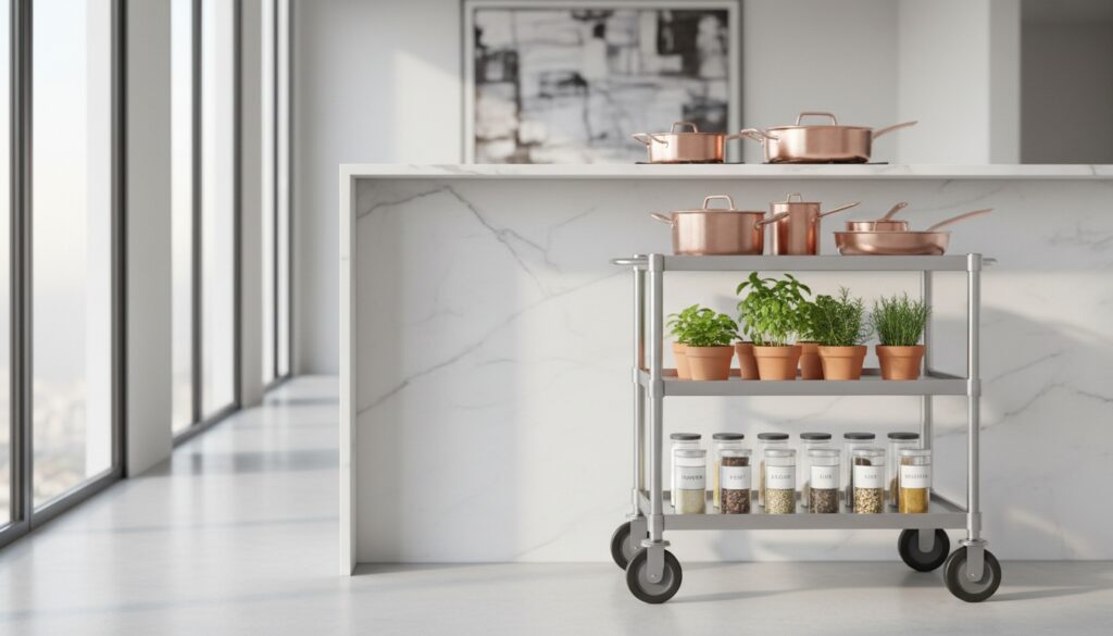10 Best Rolling Kitchen Carts for 2026 (Extra Space Solved)