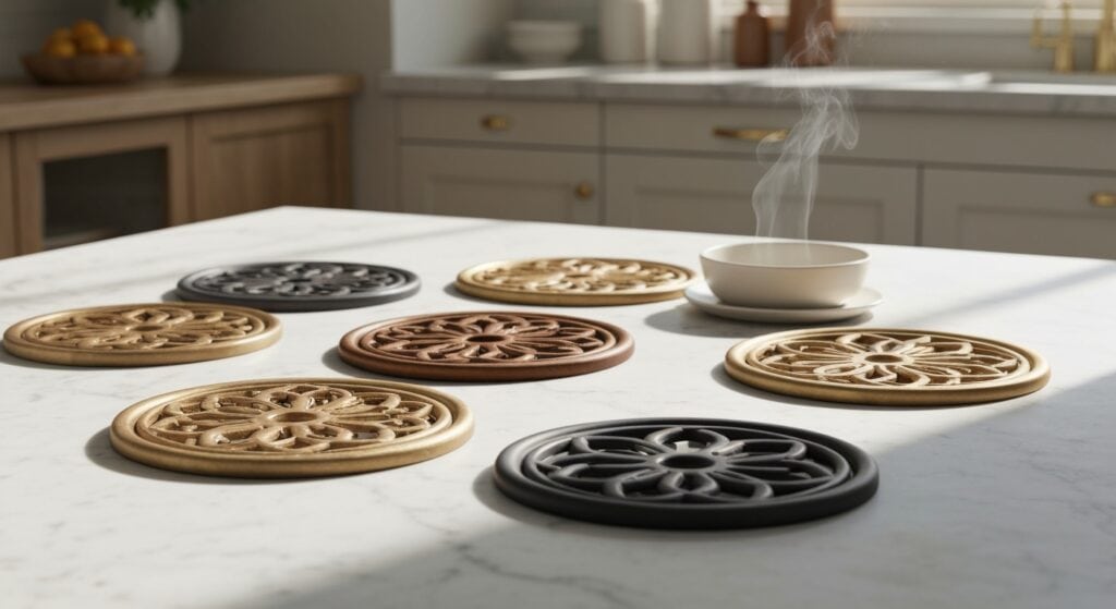 stylish heat resistant countertop protectors