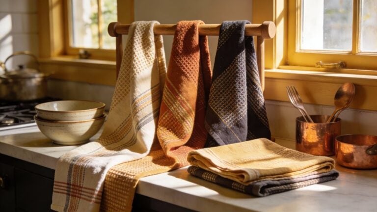 stylish tea towels for kitchens