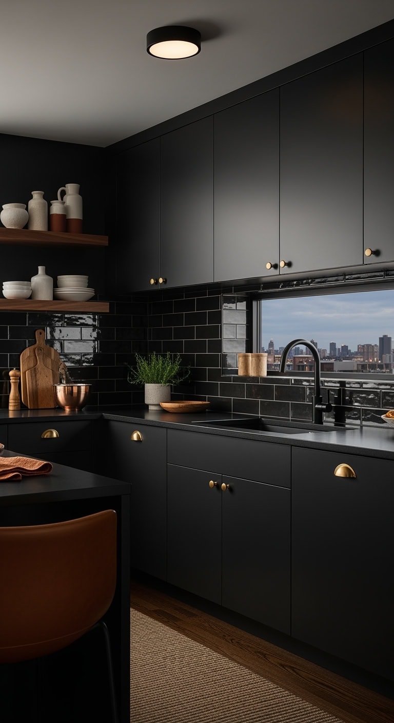 sultry onyx and cognac