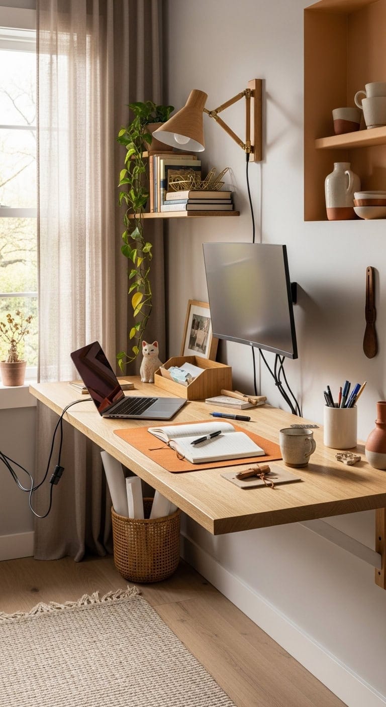 suspended workspace serenity