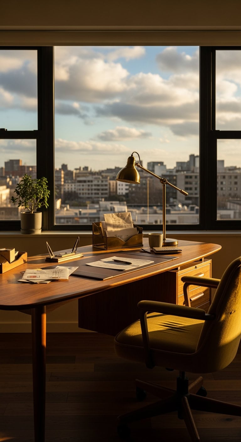 teak mustard walnut elegance