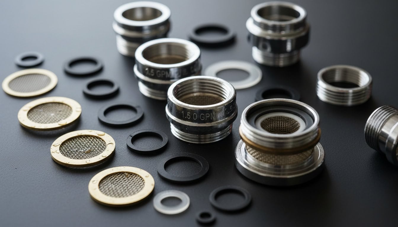 thread size flow rate spray modes material durability