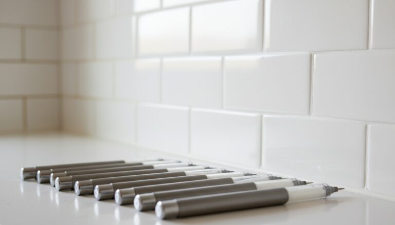 tile renewal with grout pens