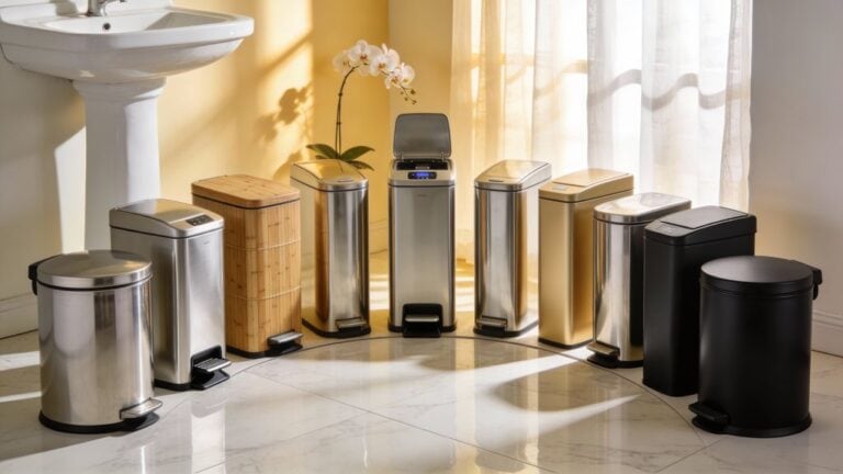 top 10 bathroom trash cans